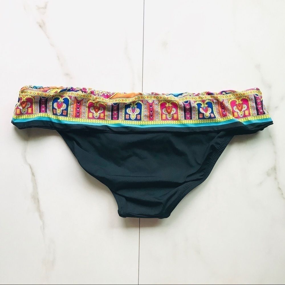 NWT Trina Turk Black Banded Bikini Bottoms - Picture 5 of 6
